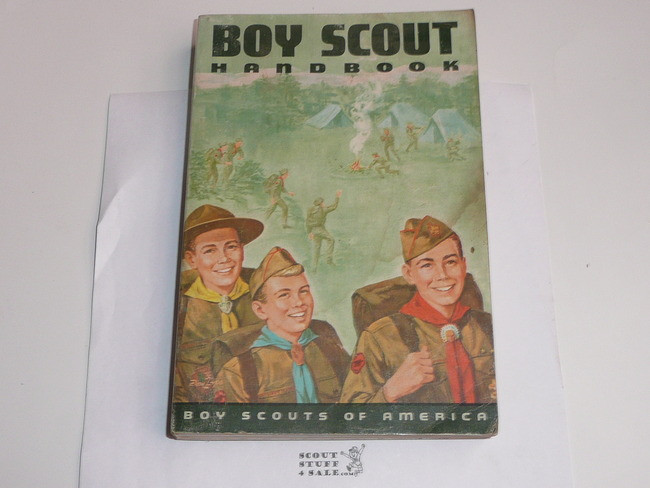 1970 Boy Scout Handbook, Seventh Edition, Sixth Printing, Lightly Used condition, Don Lupo Cover