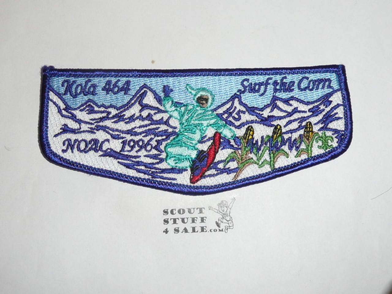 Order of the Arrow Lodge #464 Kola s31 1996 NOAC Flap Patch