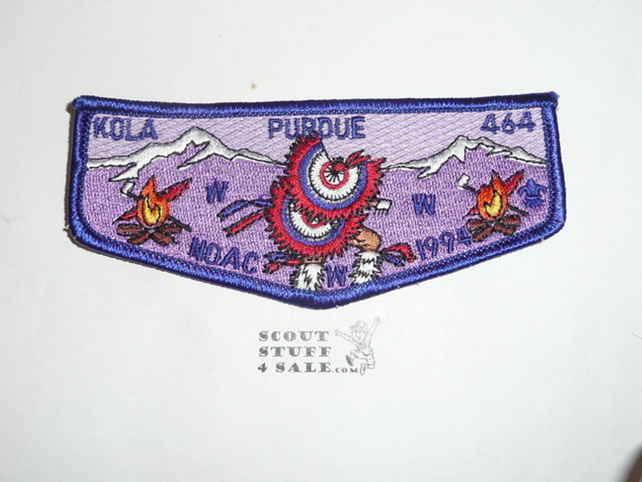 Order of the Arrow Lodge #464 Kola s28 1994 NOAC Flap Patch