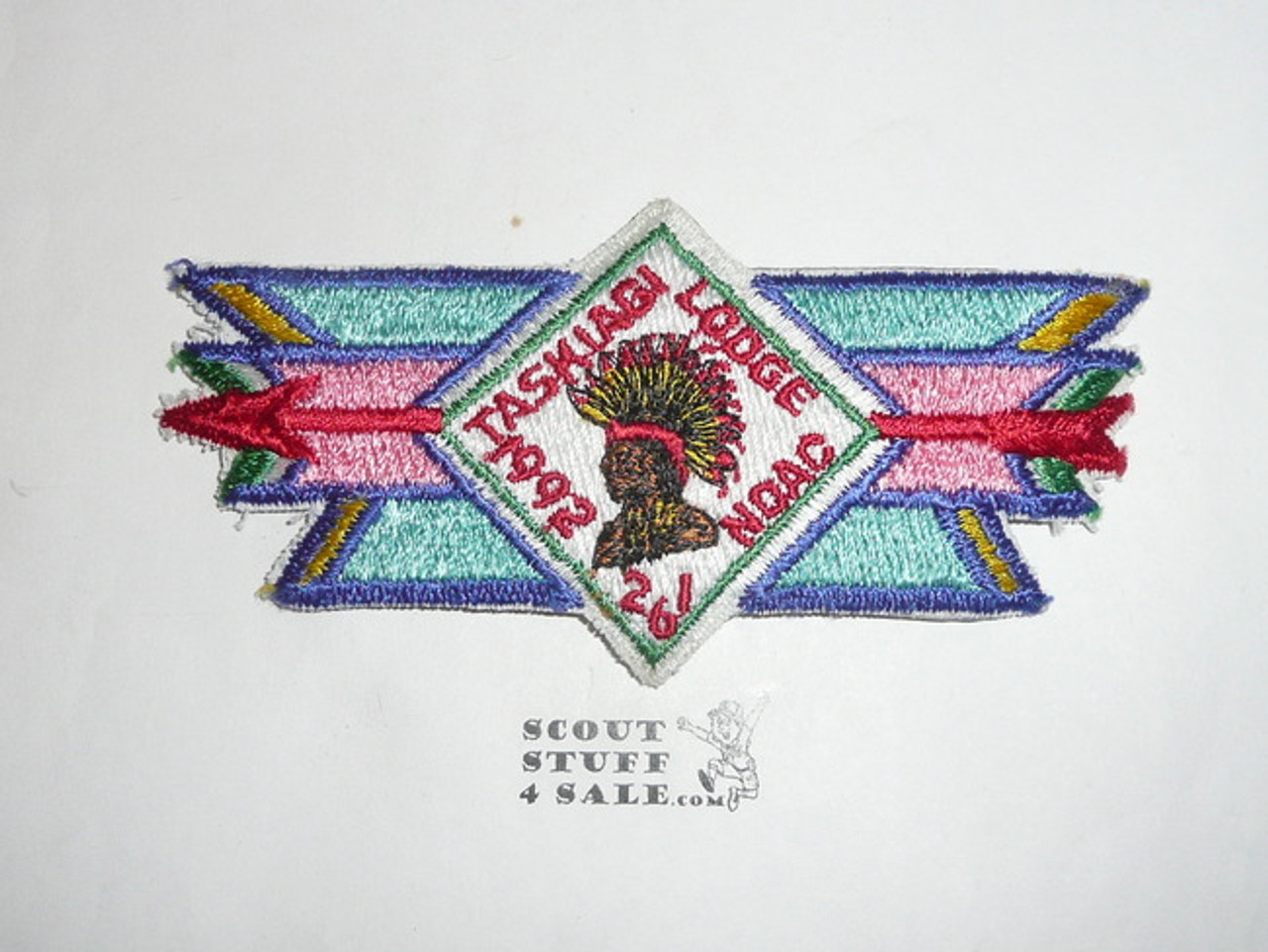 Order of the Arrow Lodge #261 Taskiagi x1 1992 NOAC Patch