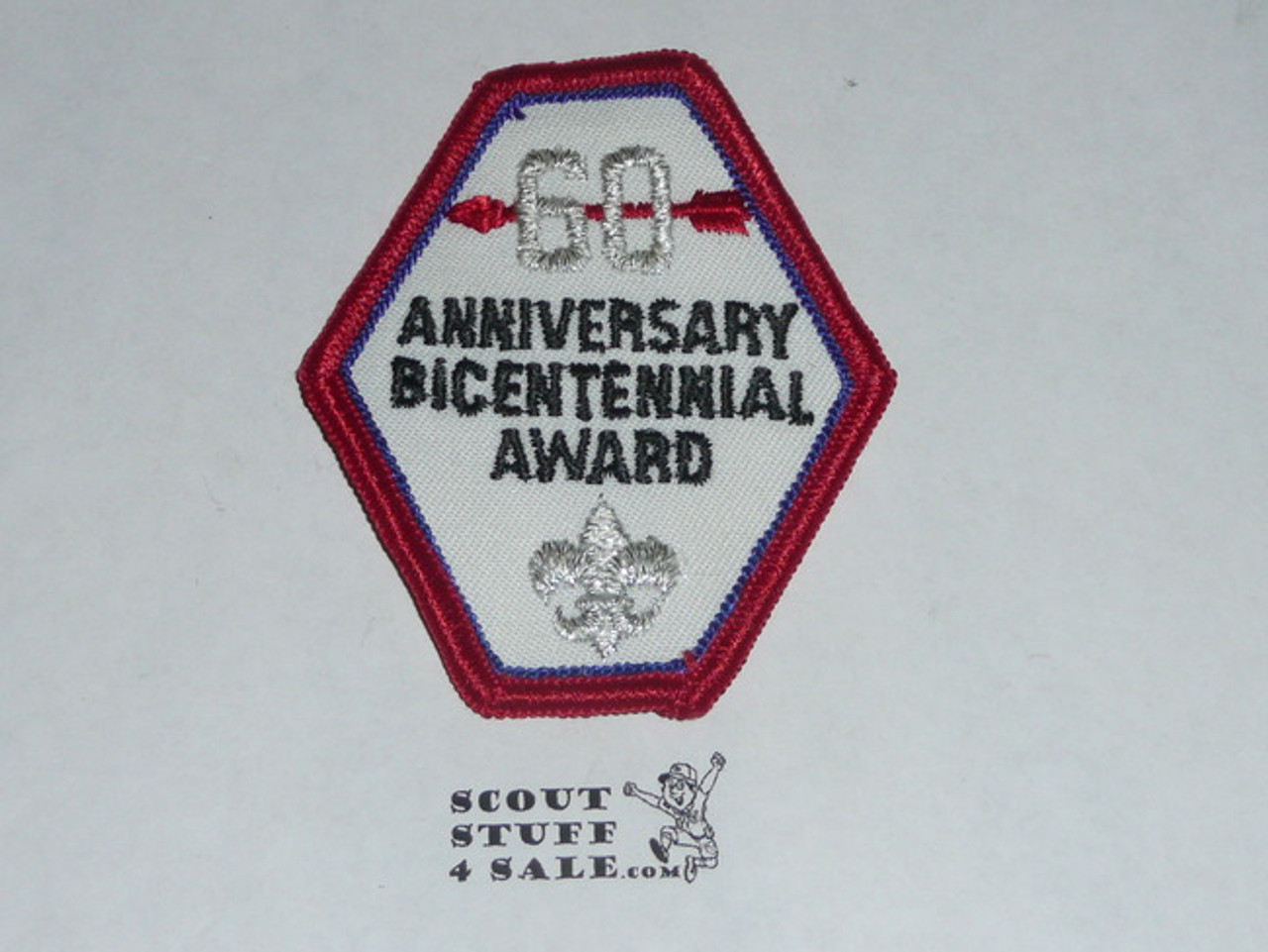 Order of the Arrow 60th Anniversary Bicentennial Sash Patch