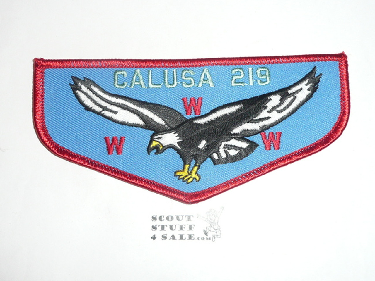 Order of the Arrow Lodge #219 Calusa zf8 Flap Patch