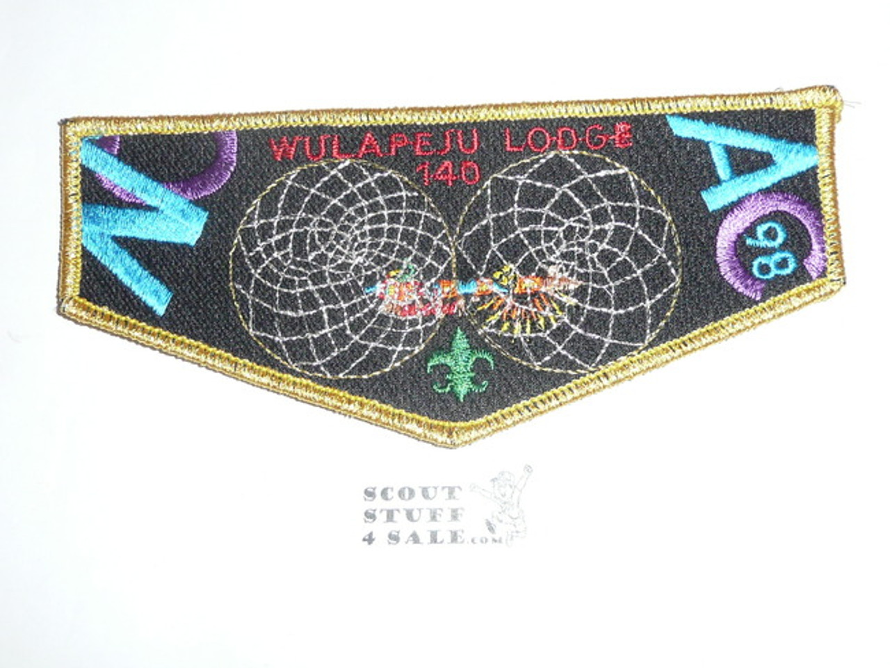 Order of the Arrow Lodge #140 Wulapeju s30 1998 NOAC Flap Patch - Scout