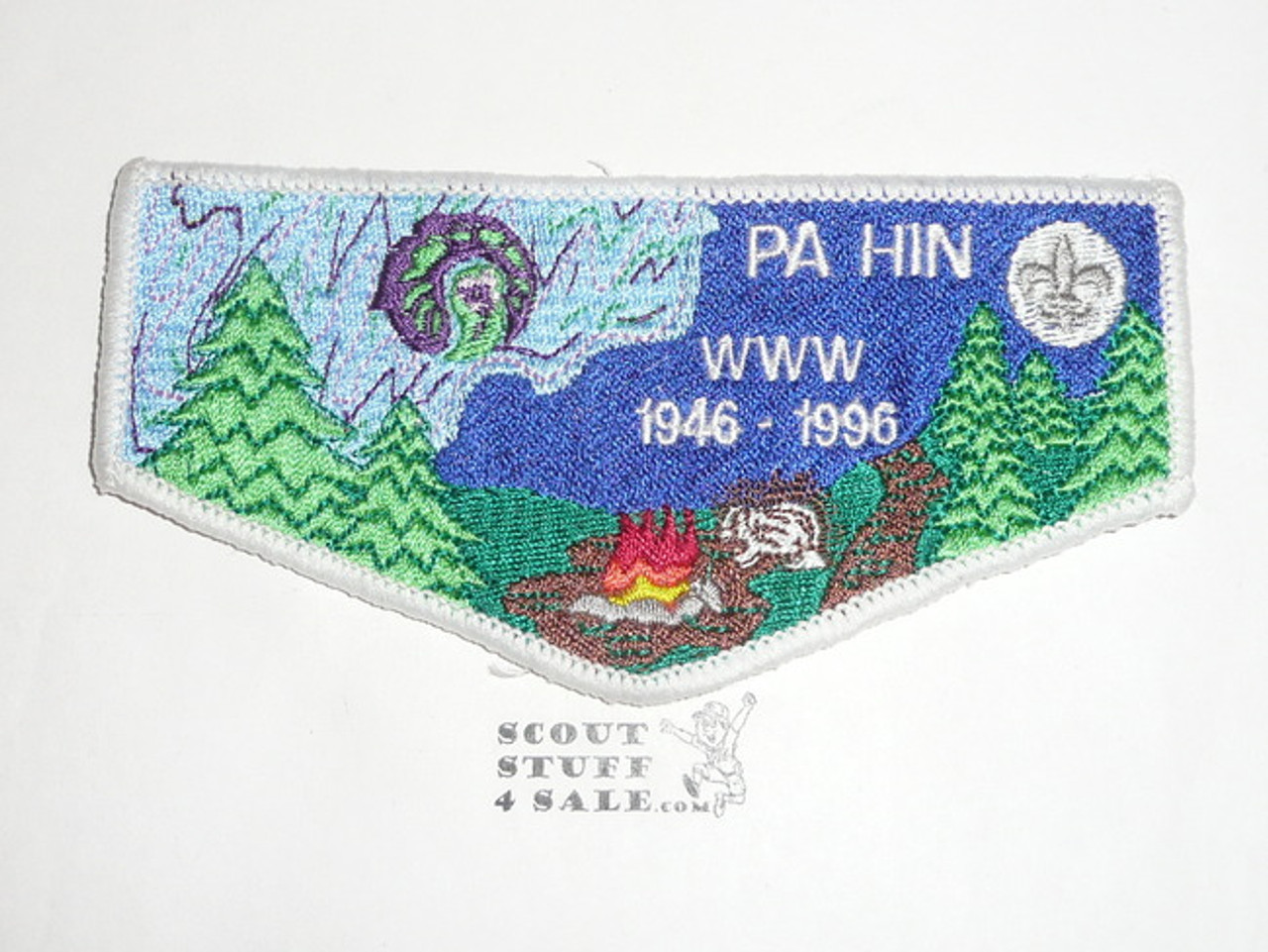 Order of the Arrow Lodge #27 Pa-Hin s6 Flap Patch