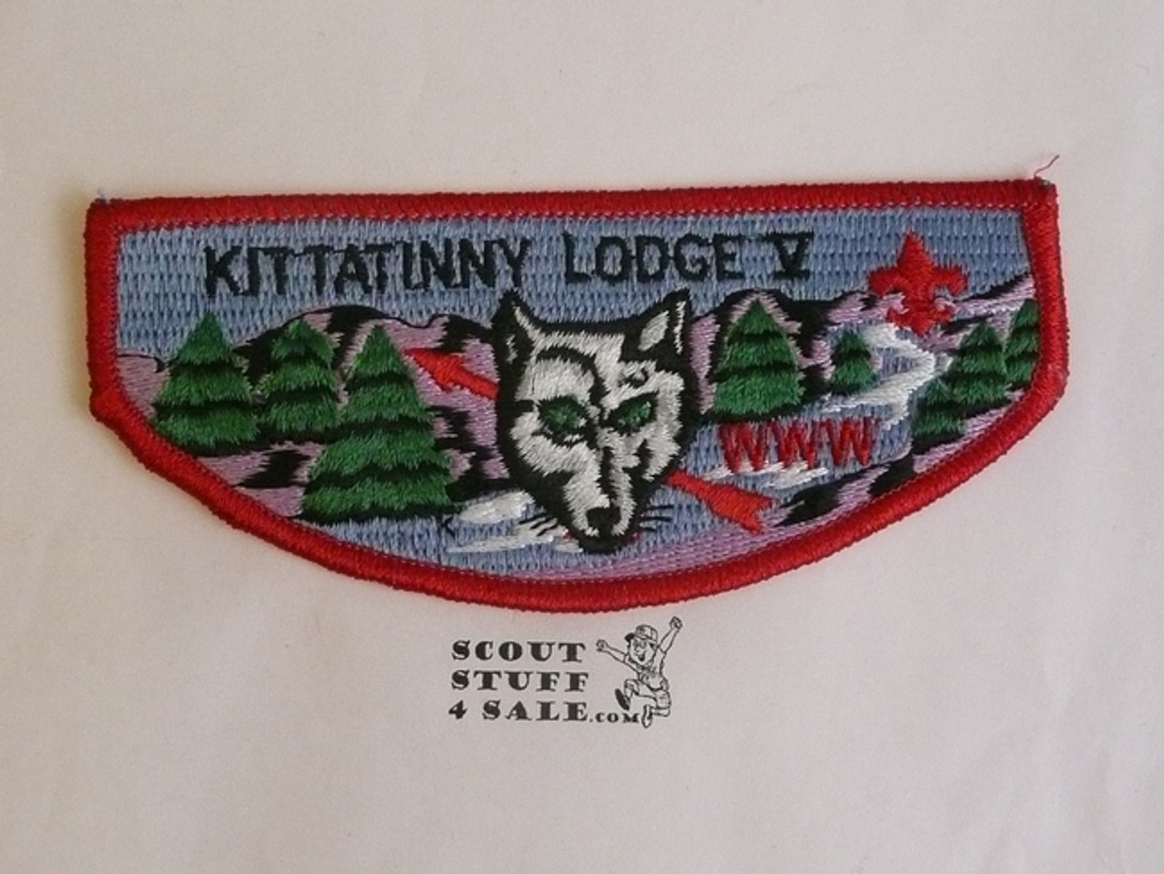 Order of the Arrow Lodge #5 Kittatinny s19 Flap Patch
