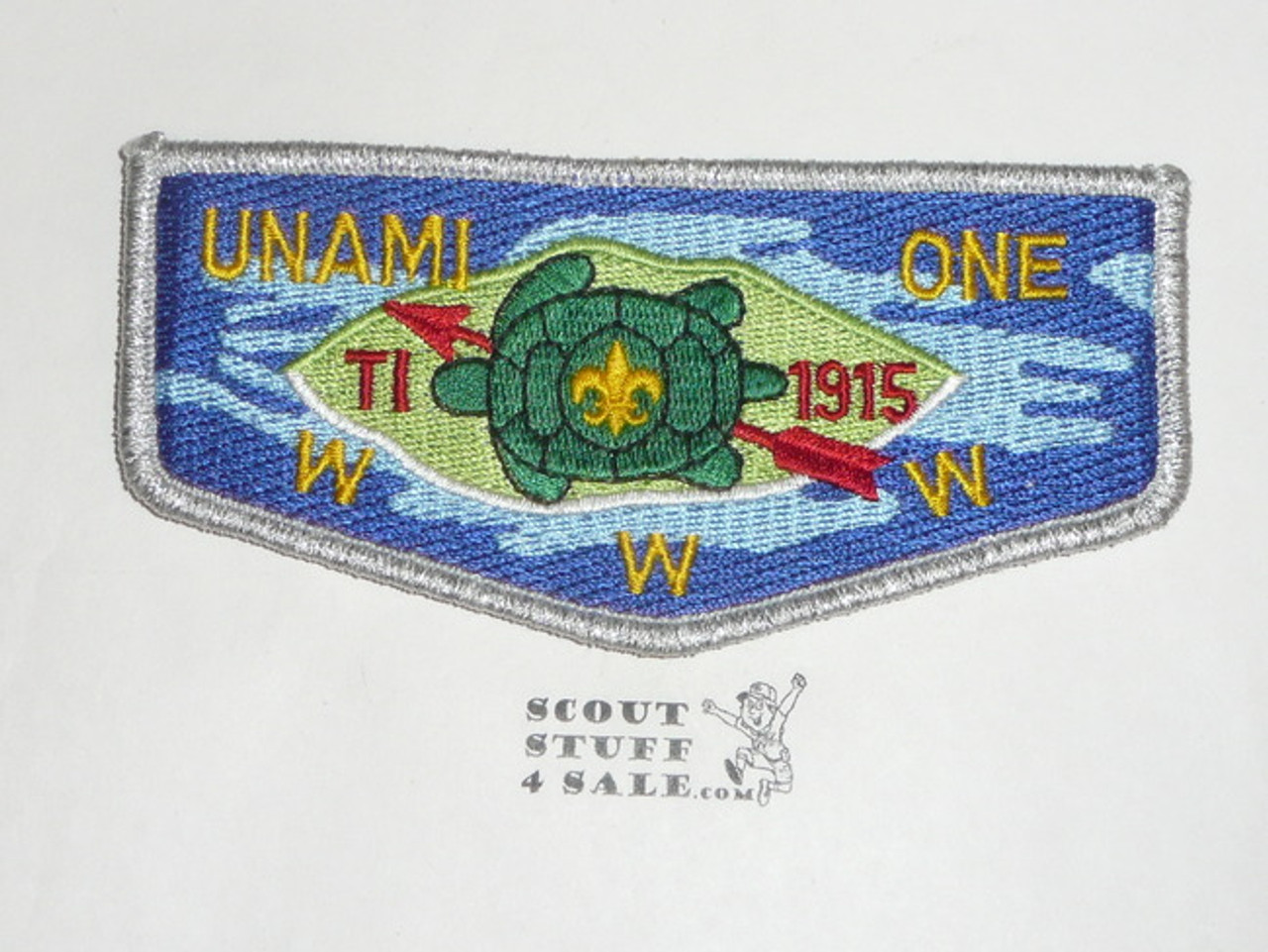 Order of the Arrow Lodge #1 Unami s12 Flap Patch
