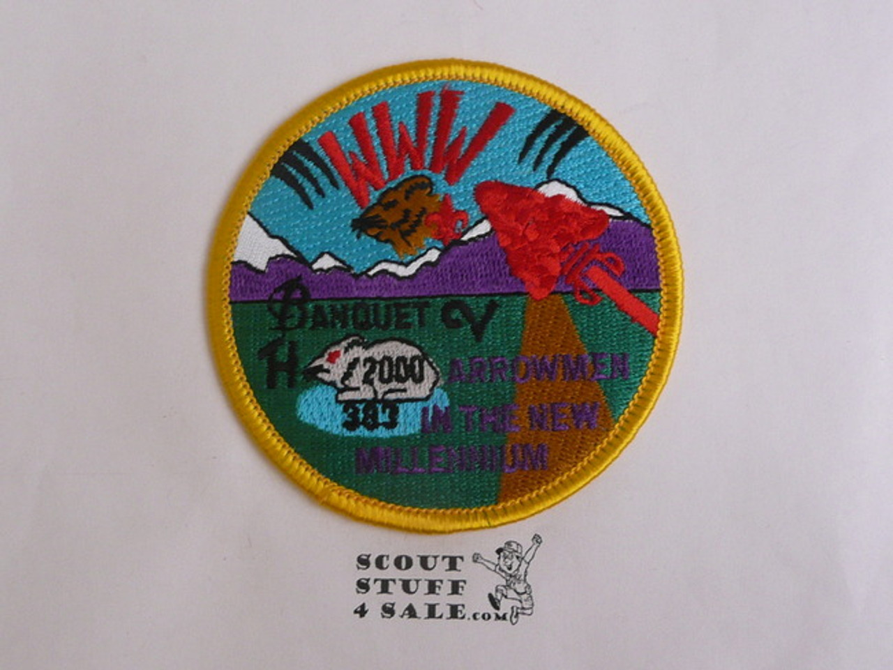 Order of the Arrow Lodge #383 Tahosa 2000 Lodge Banquet Patch
