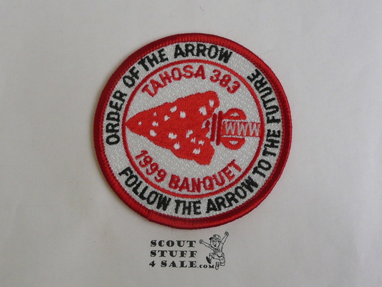 Order of the Arrow Lodge #383 Tahosa 1999 Lodge Banquet Patch