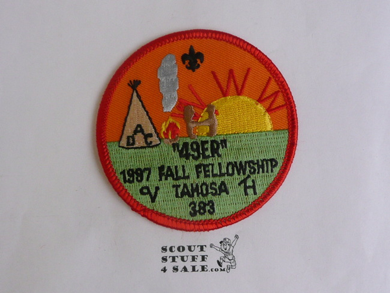 Order of the Arrow Lodge #383 Tahosa 1997 Fellowship Patch