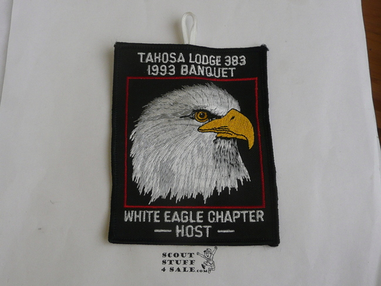 Order of the Arrow Lodge #383 Tahosa 1993 Lodge Banquet Patch