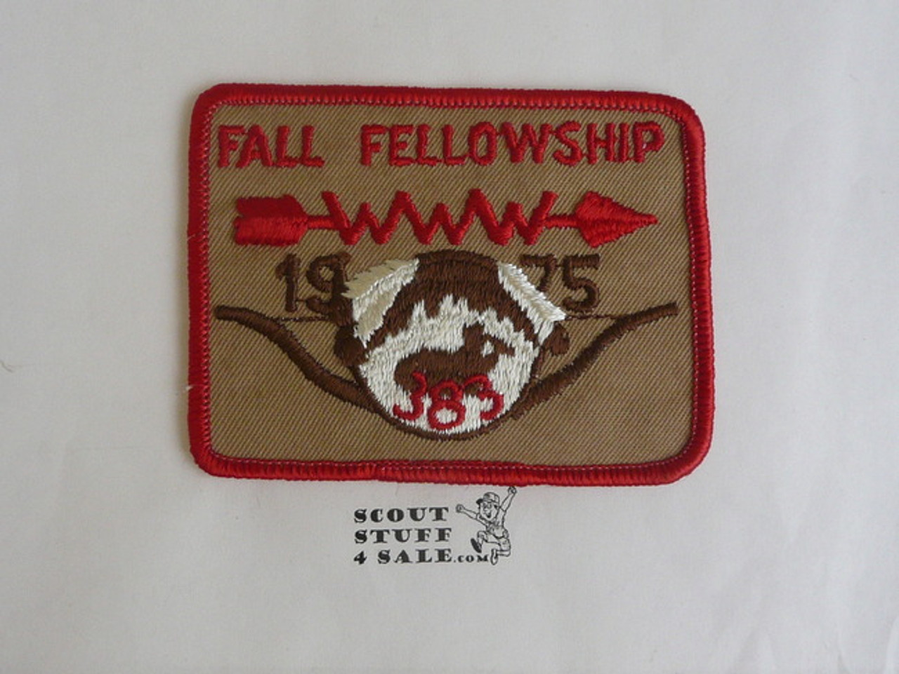 Order of the Arrow Lodge #383 Tahosa 1975 Fellowship Patch