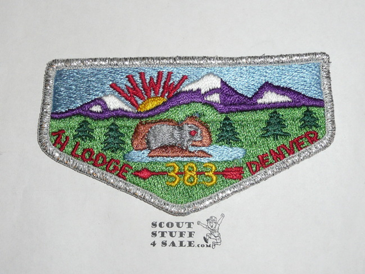 Order of the Arrow Lodge #383 Tahosa s9b Flap Patch