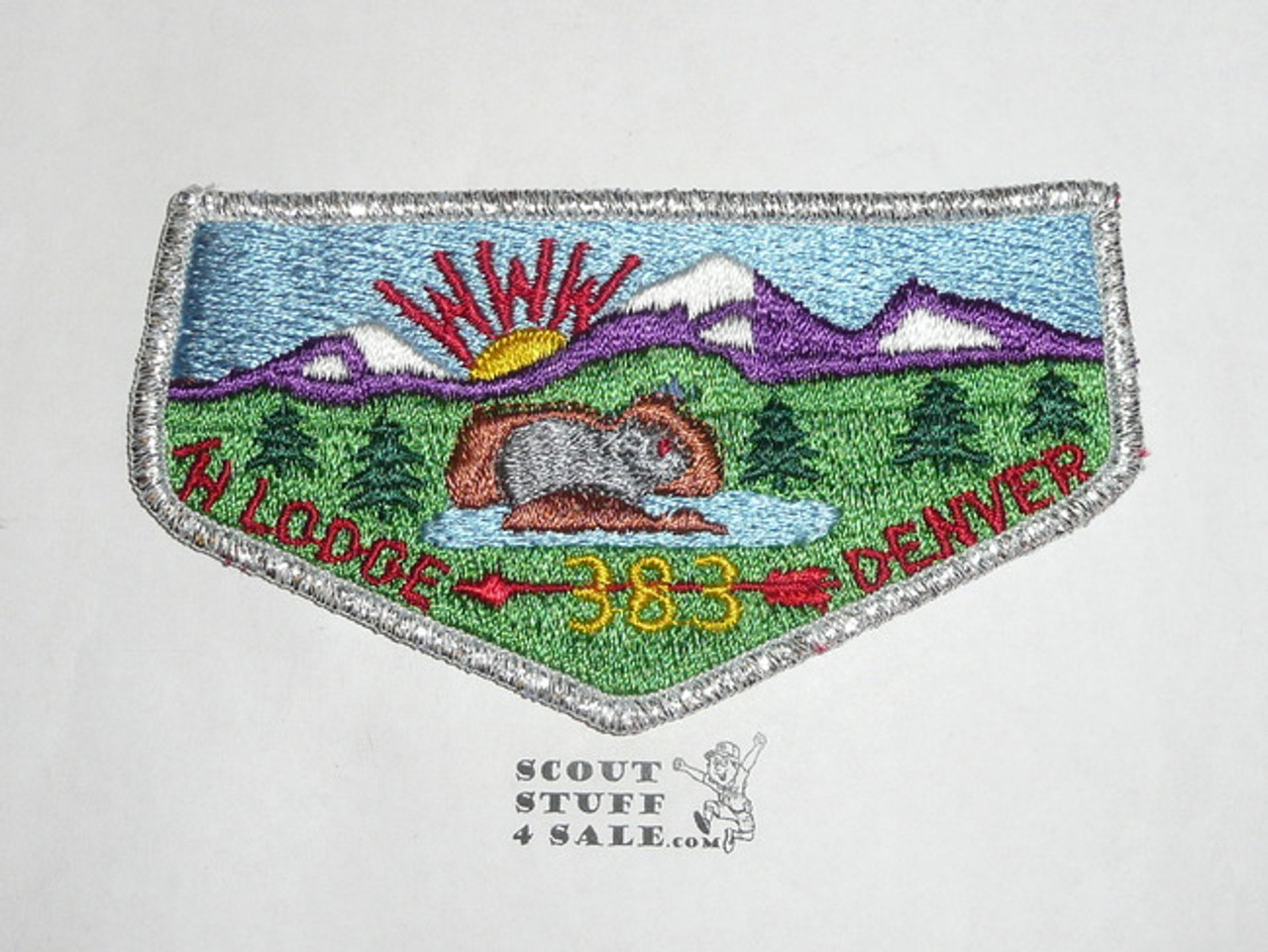 Order of the Arrow Lodge #383 Tahosa s9a Flap Patch