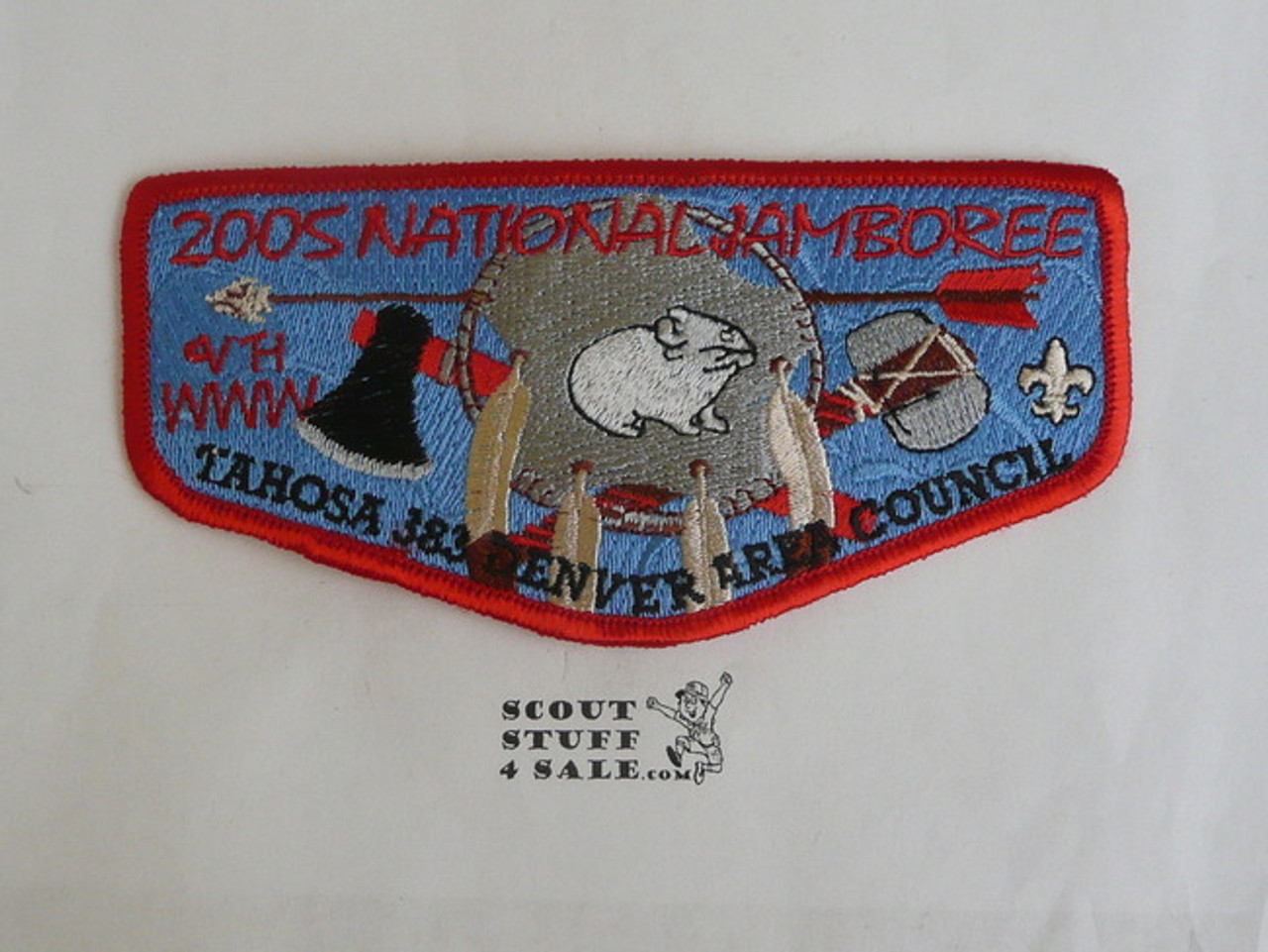 Order of the Arrow Lodge #383 Tahosa s42 Flap Patch, 2005 National Jamboree