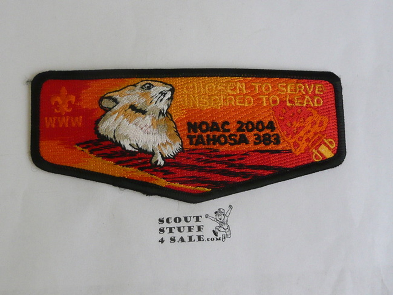 Order of the Arrow Lodge #383 Tahosa s39 Flap Patch, 2004 NOAC