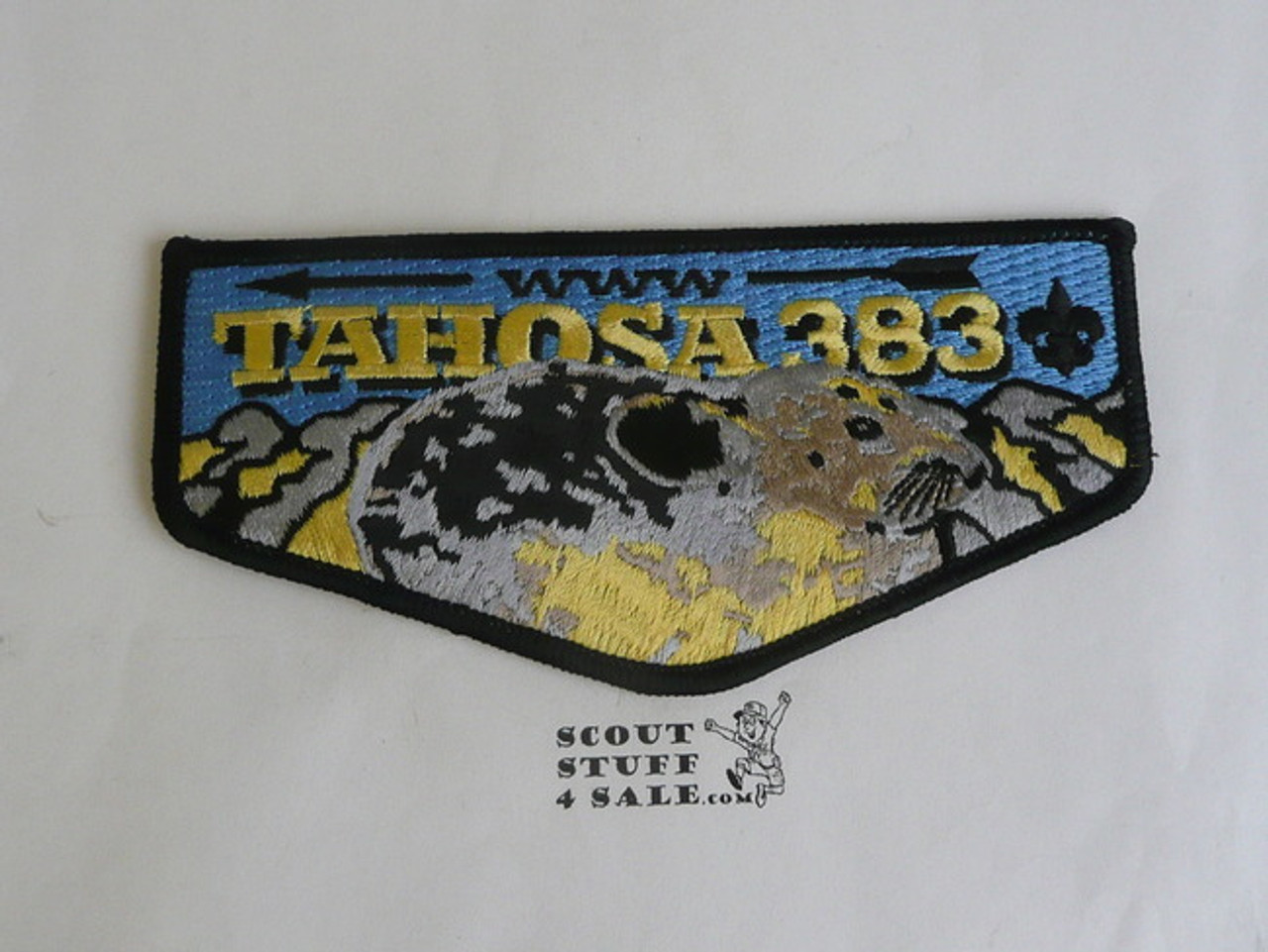 Order of the Arrow Lodge #383 Tahosa s34 Flap Patch