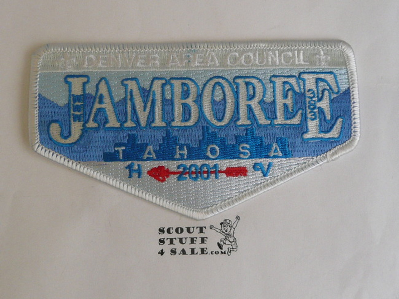 Order of the Arrow Lodge #383 Tahosa s31 Flap Patch, 2001 Jamboree