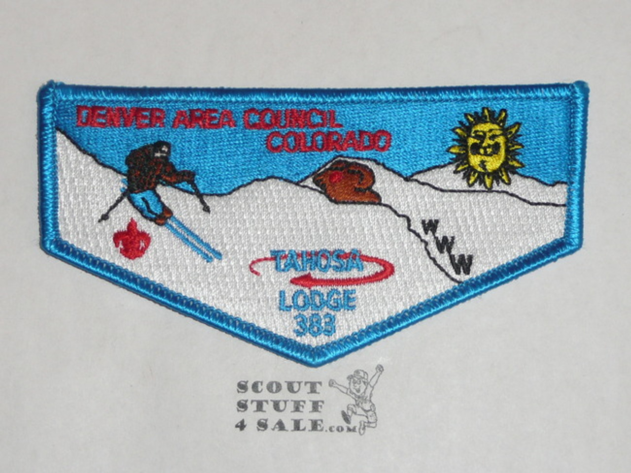 Order of the Arrow Lodge #383 Tahosa s22 Flap Patch
