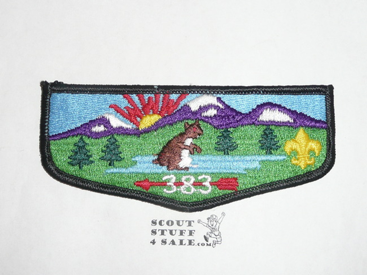 Order of the Arrow Lodge #383 Tahosa s14 Flap Patch