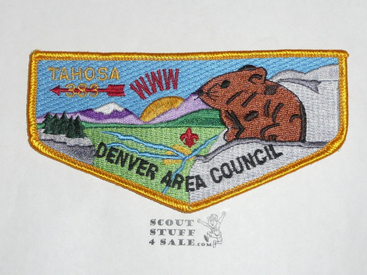 Order of the Arrow Lodge #383 Tahosa s13a Flap Patch