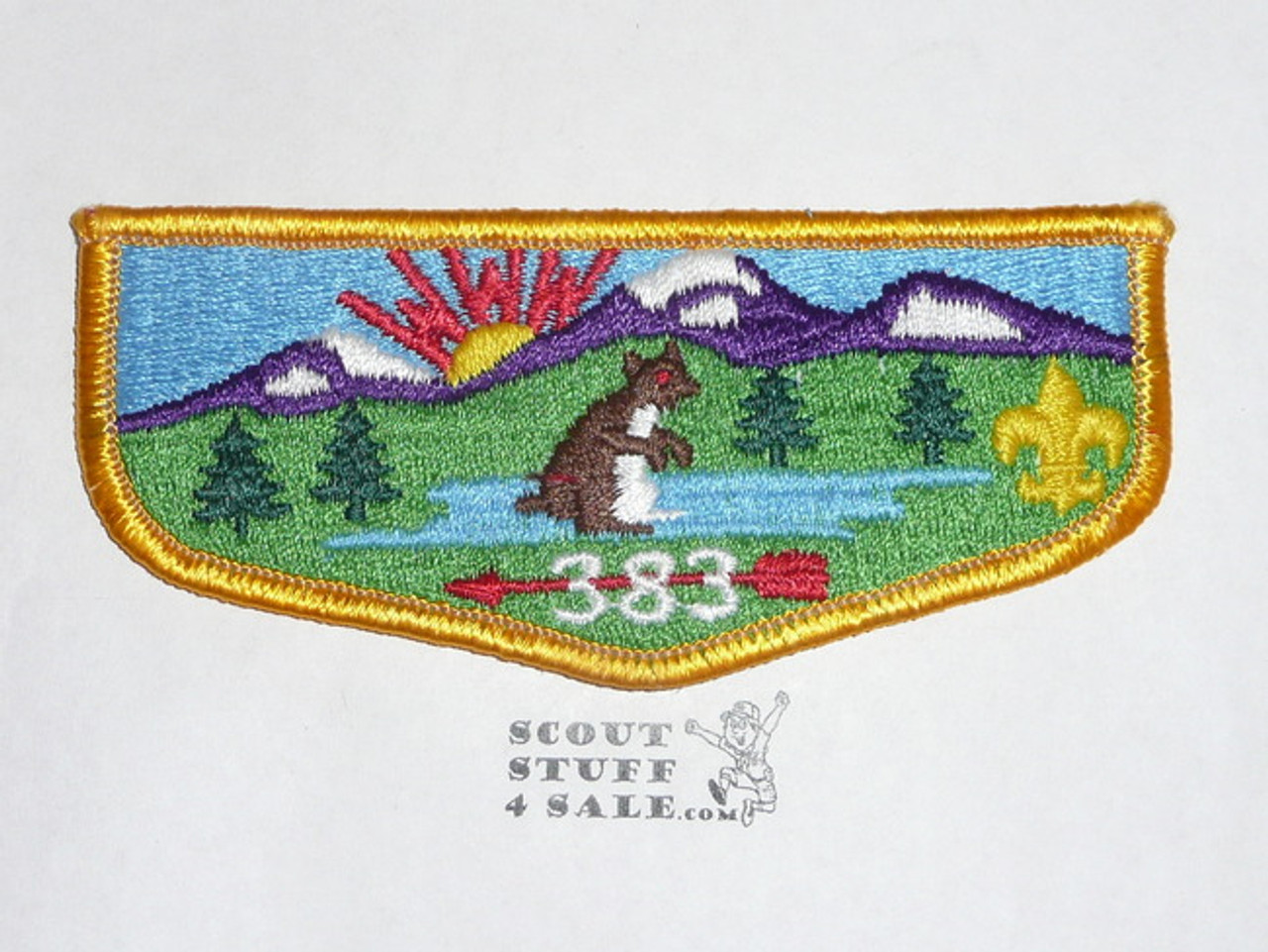 Order of the Arrow Lodge #383 Tahosa s11 Flap Patch