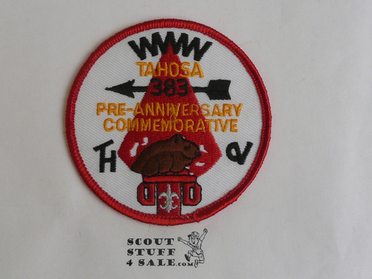 Order of the Arrow Lodge #383 Tahosa r9 Patch