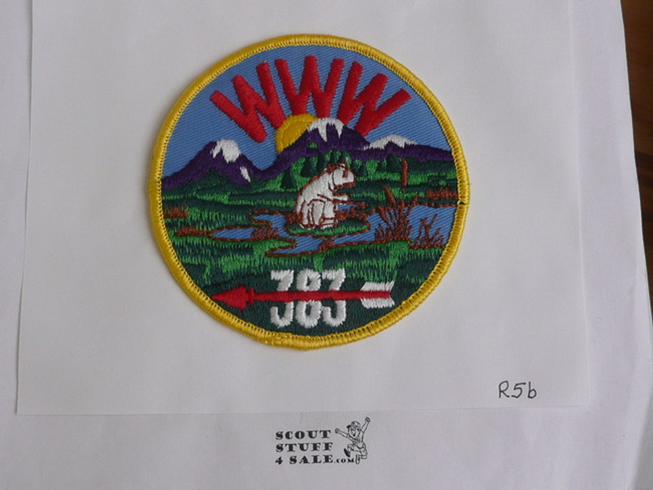 Order of the Arrow Lodge #383 Tahosa r5b Patch