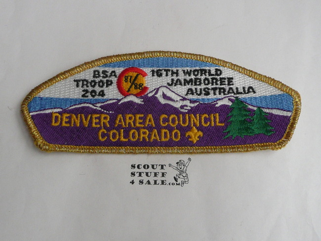 1987-88 World Jamboree JSP - Denver Area Council