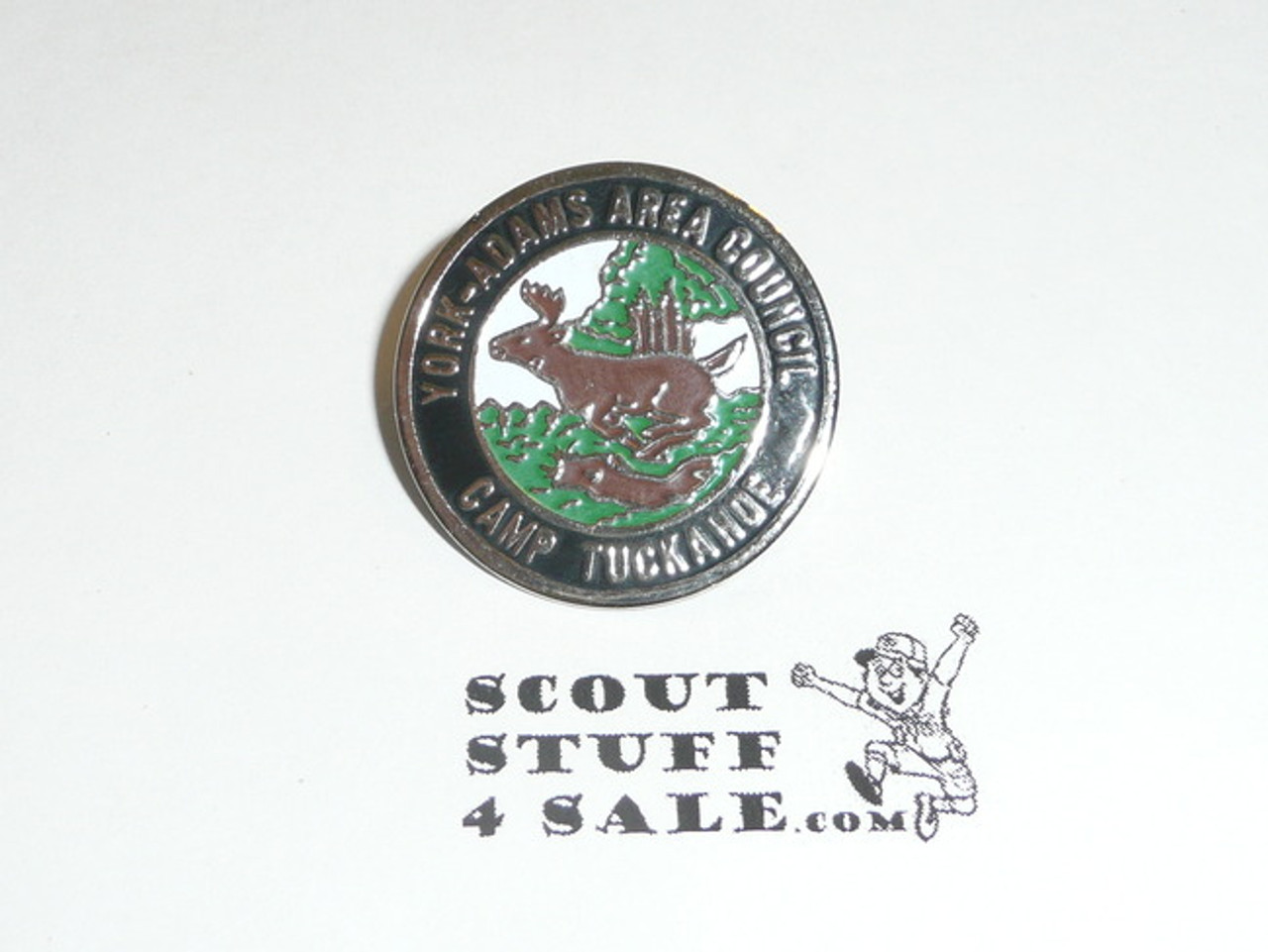 Camp Tuckahoe 1980's Pin