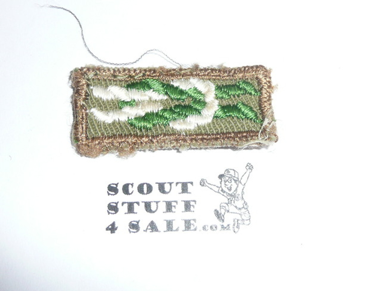 Scoutmaster's / Scouter's Key on Khaki, 1946-1983, used