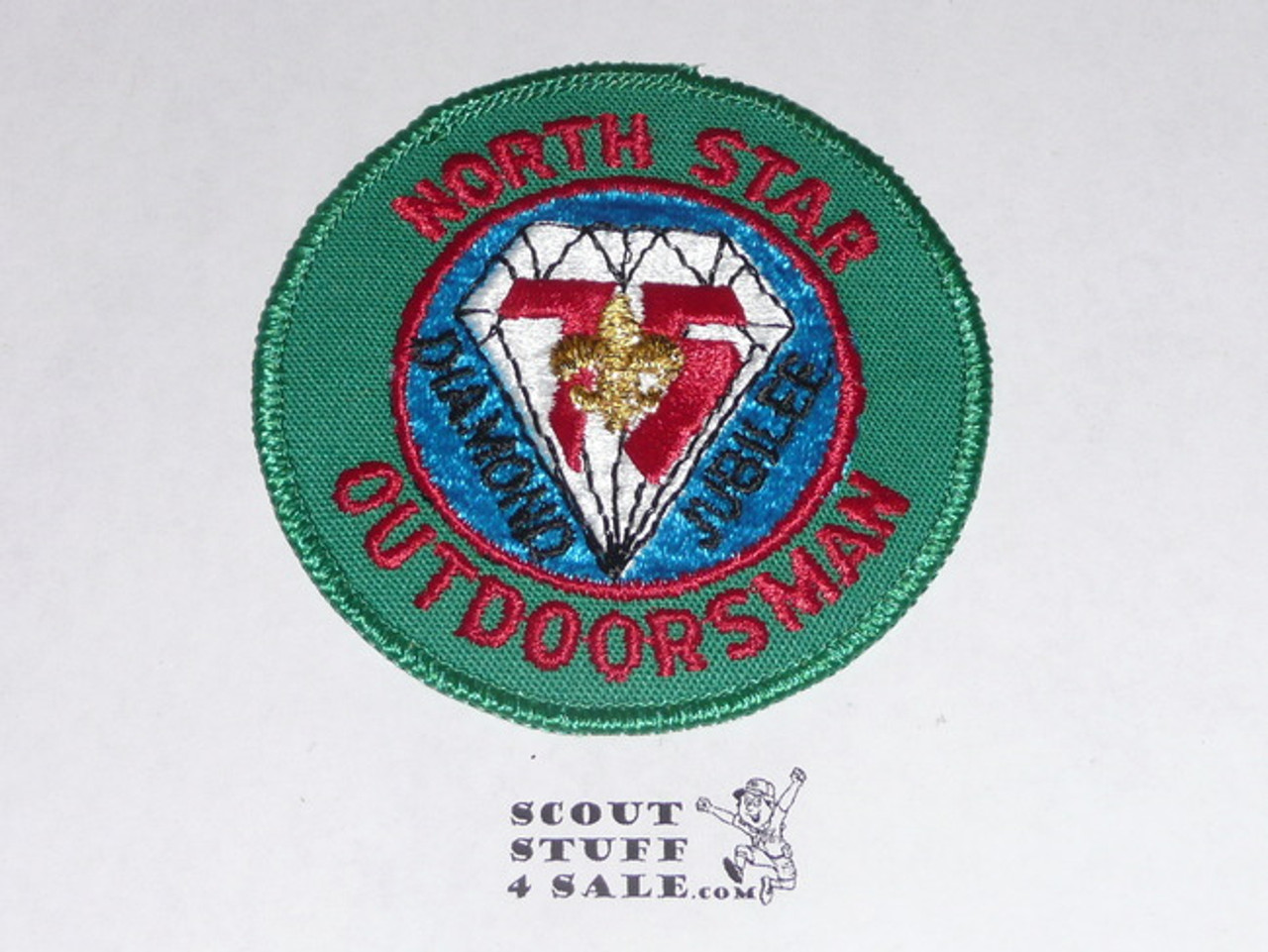 75th BSA Anniversary Patch, North Star Outdoorsman