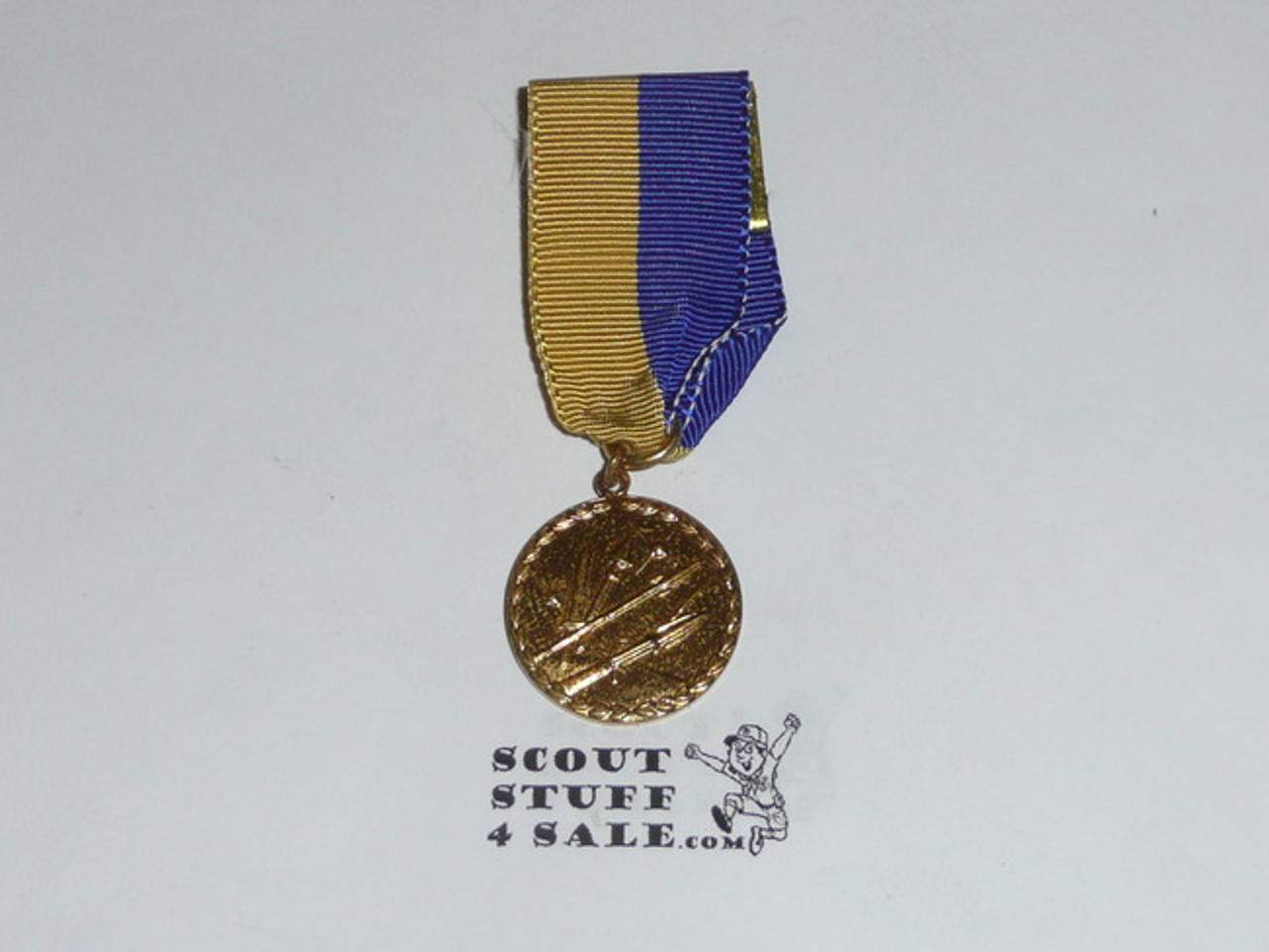 Cub Scout Gold Space Derby Medal