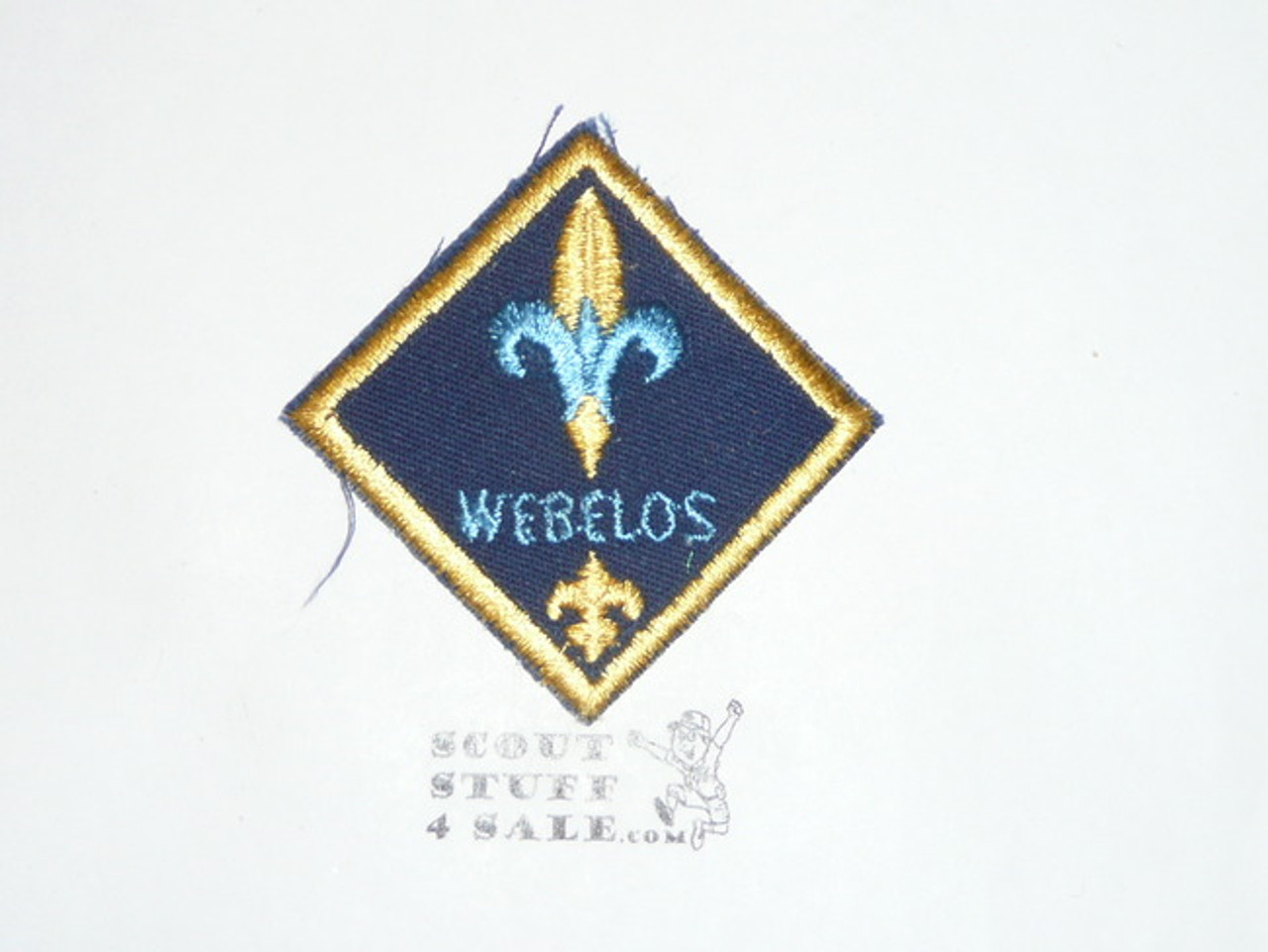 Webelos Cub Scout Rank Patch, twill