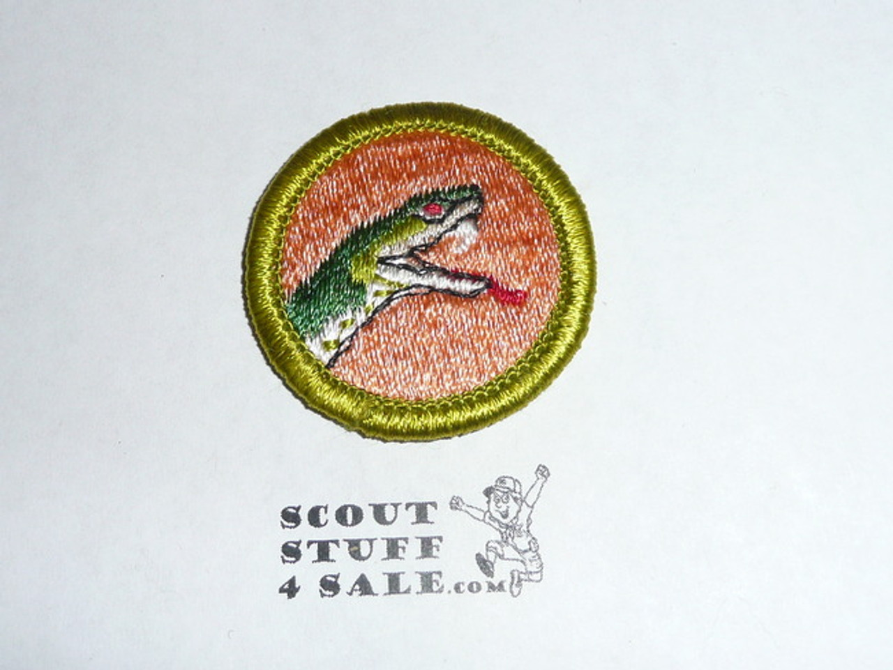 Reptile Study - Type H - Fully Embroidered Plastic Back Merit Badge