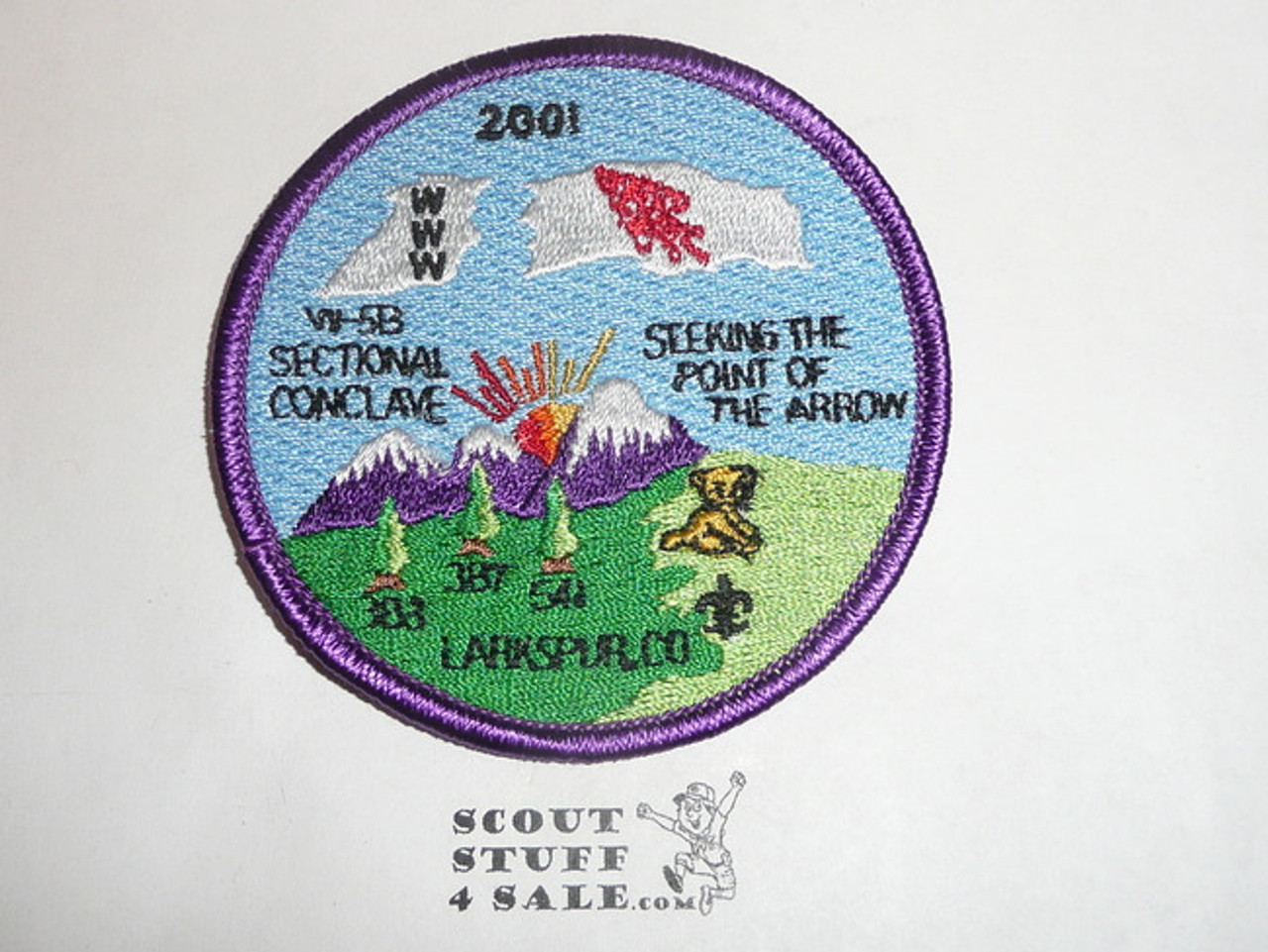 Section / Area W5B Order of the Arrow Conference Patch, 2001