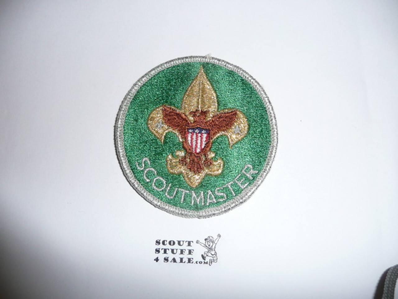 Scoutmaster Patch (SM9), fully embroidered, 1972-1982