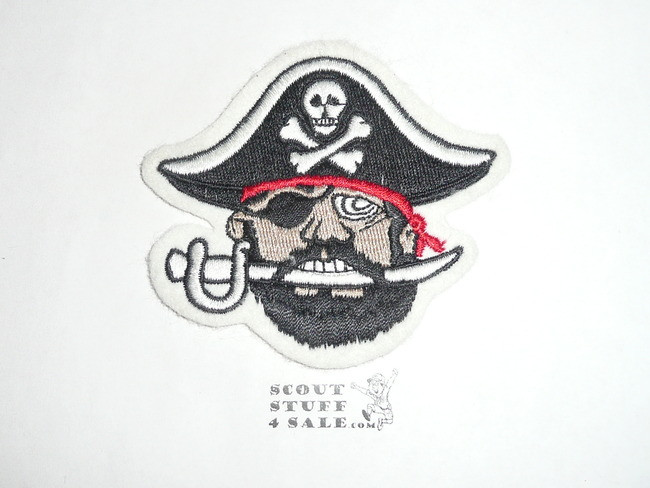 1984-1986 Camp Emerald Bay STAFF Neckerchief Felt Patch, MINT and never sewn