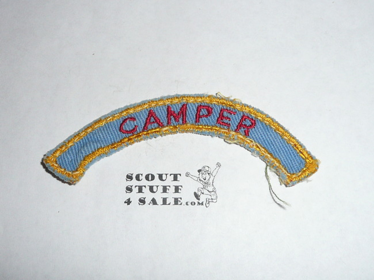 1962-1968 Camp Emerald Bay Camper Segment Patch, used