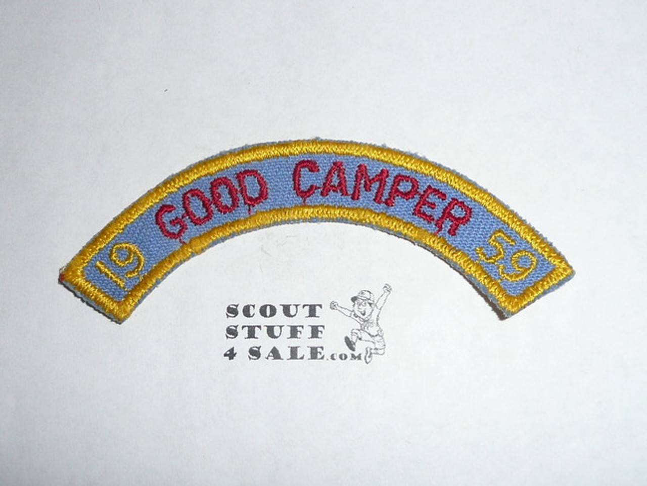 1959 Camp Emerald Bay Good Camper Segment Patch