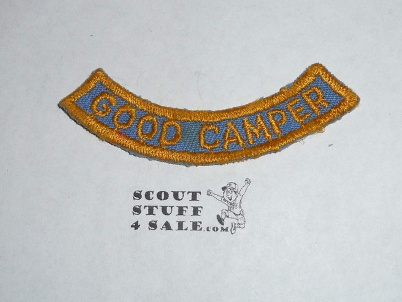 1955 Camp Emerald Bay Good Camper Segment Patch