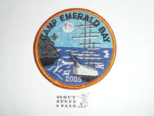 2005 Camp Emerald Bay STAFF Patch