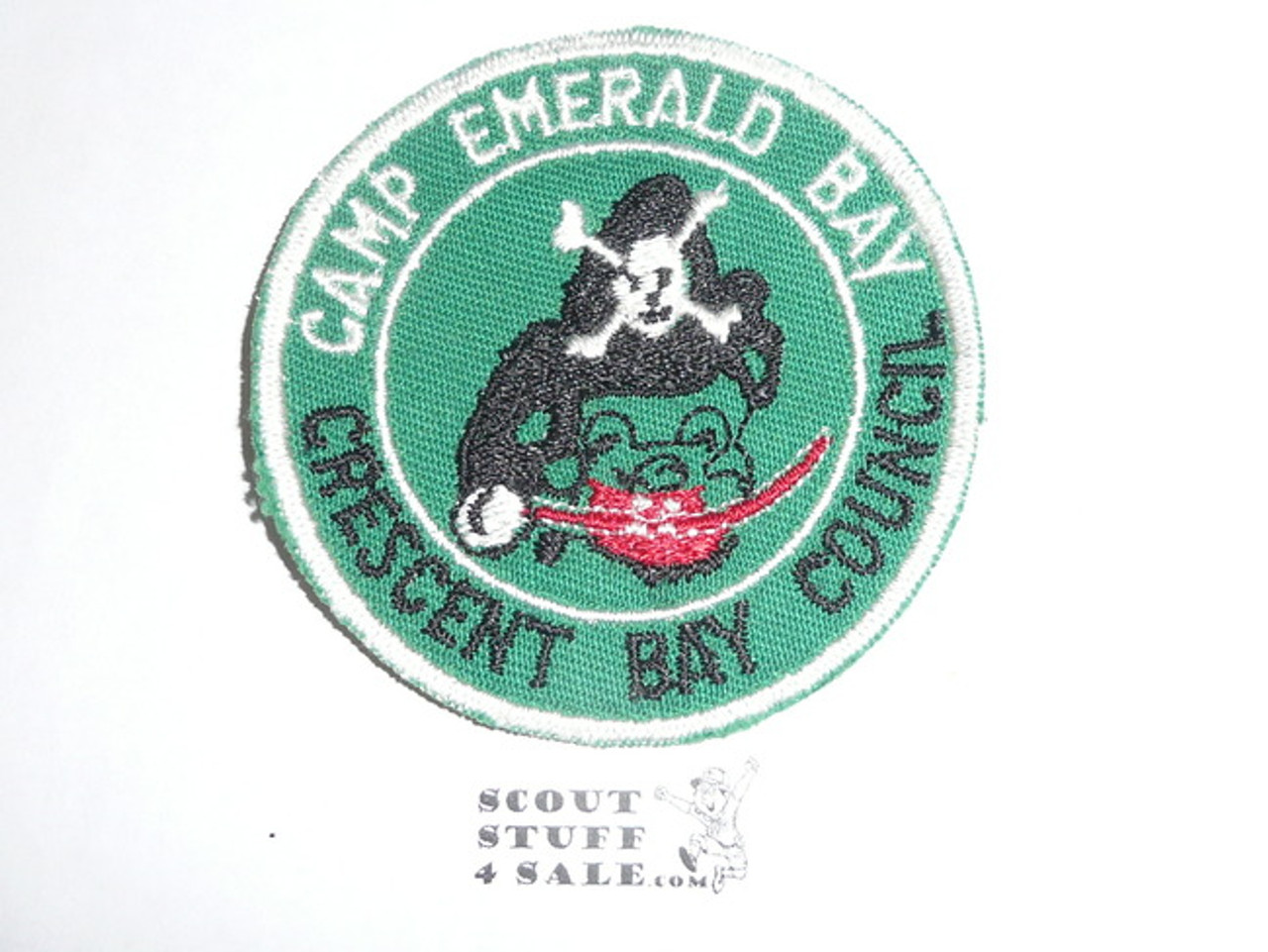 1957 Camp Emerald Bay Patch, crispy MINT