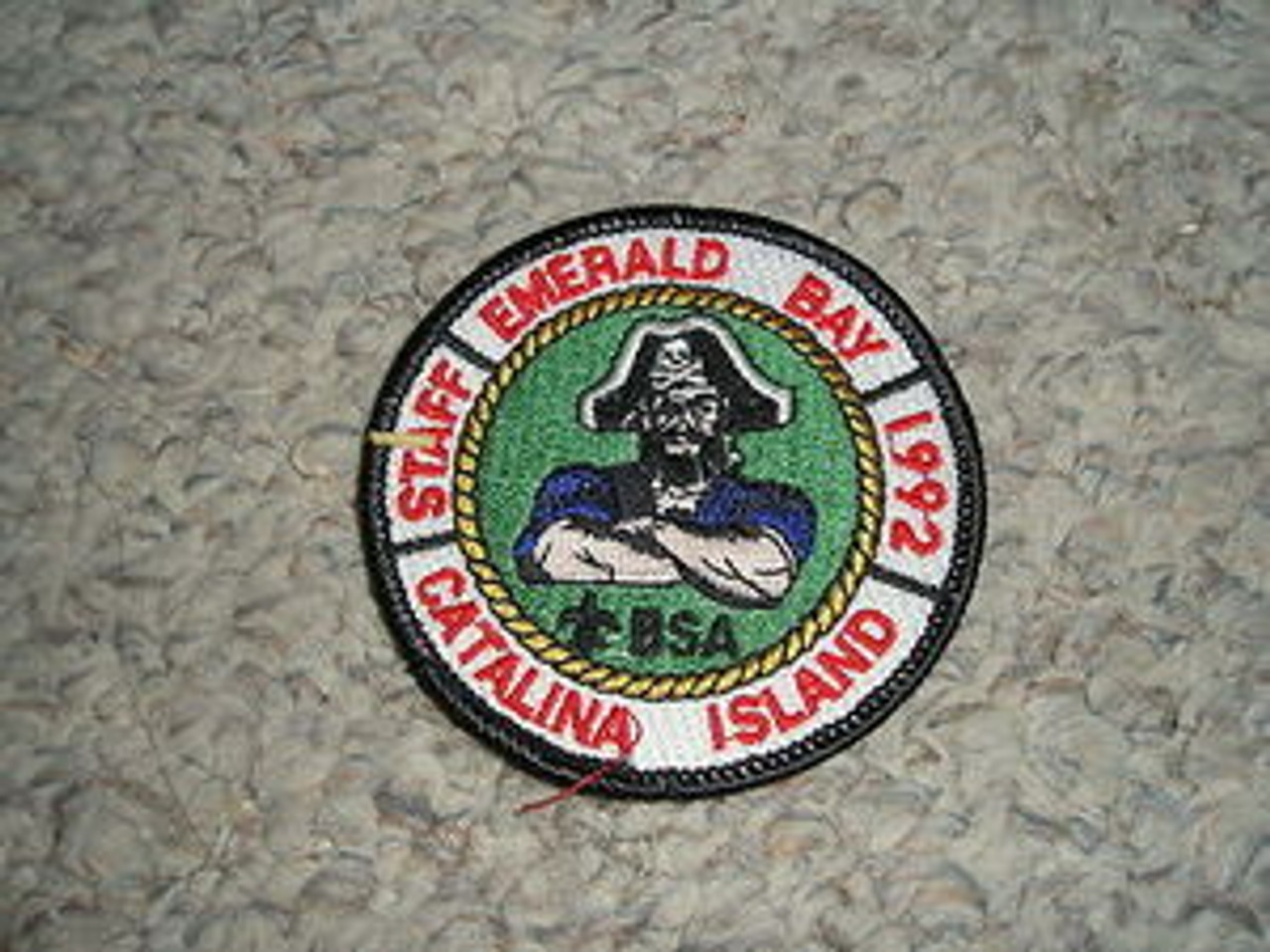 1992 Camp Emerald Bay STAFF Patch