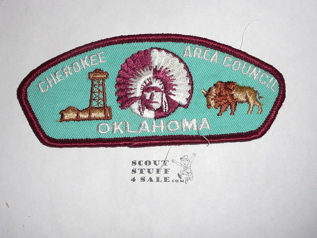 Cherokee Area OK Council t2 CSP - Scout     #azcb