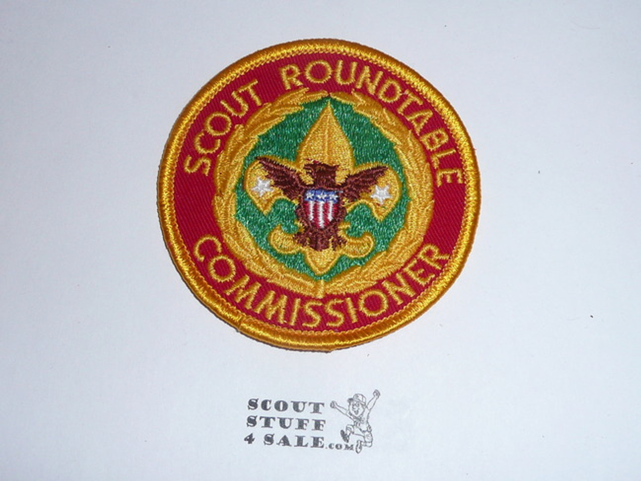 Boy Scout Roundtable Commissioner Patch (BSRTC2), 1973-1991
