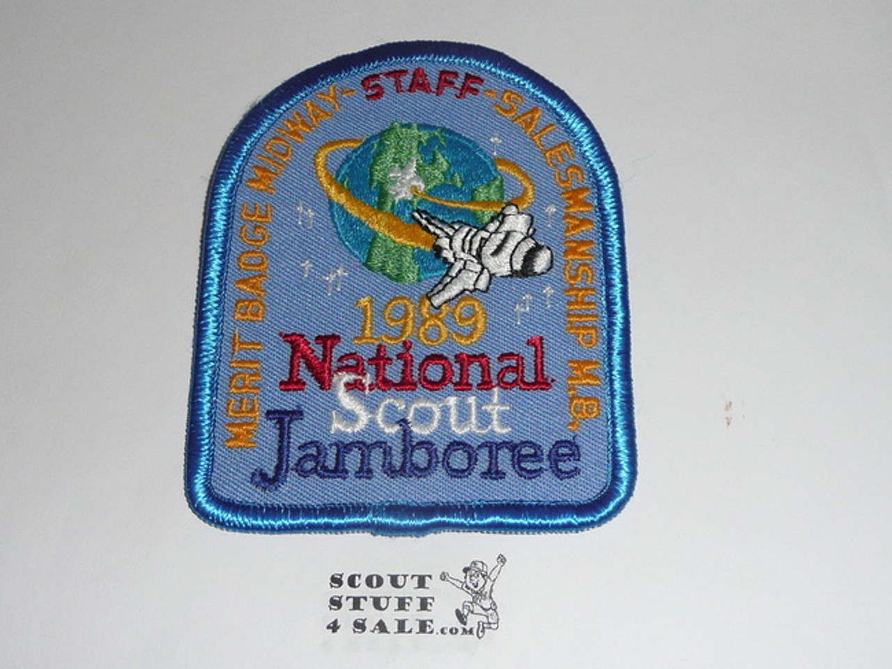 1989 National Jamboree Salesmanship Merit Badge Patch