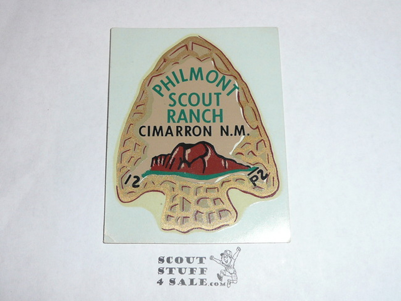 Philmont Scout Ranch Arrowhead Decal