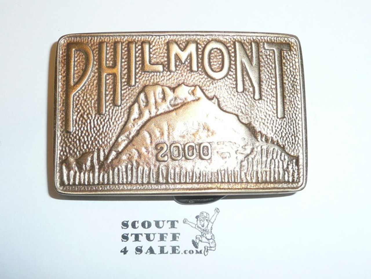 Philmont Scout Ranch, 2000 Brass Belt Buckle