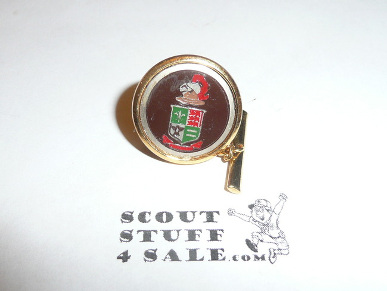 Wood Badge Coat of Arms Tie Tack