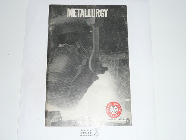 Metallurgy Merit Badge Pamphlet, Type 7, Full Picture, 6-66 Printing